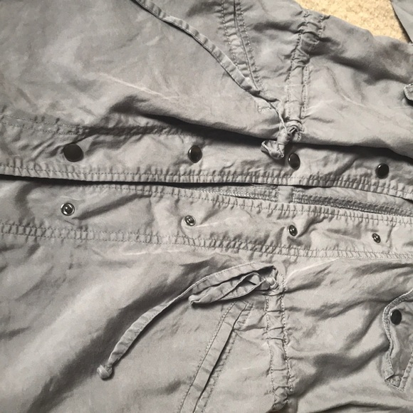 grey button up jacket - Picture 4 of 5